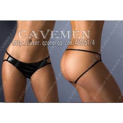 Leatherwear Bare buttocks2666Ladies G-string T-back Teddy Bikini Boxer Triangle Pajamas Skirt Suit Middle trousers Free Shipping