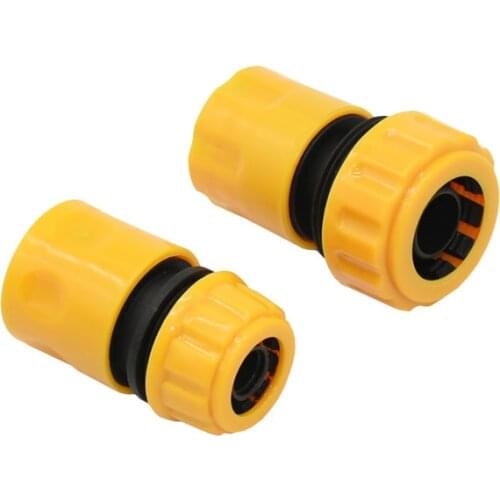 1/2 3/4" Garden hose Quick connector 16mm 20mm irrigation garden hose connector faucet adapter 25pcs