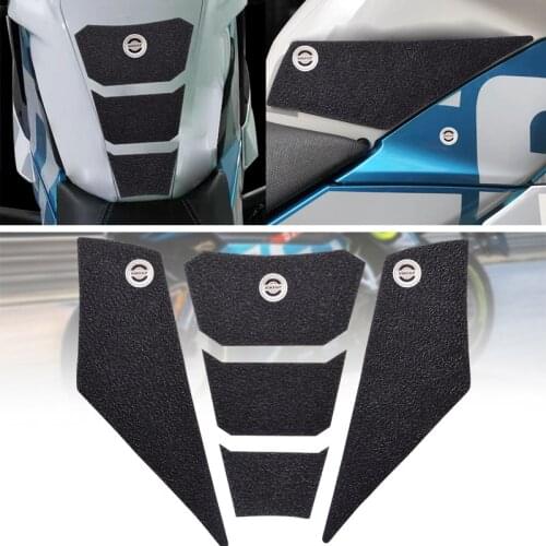 1 Set for CFMOTO Spring Breeze 250SR Motorcycle Fuel Tank Side Knee Traction Anti-slip Pad TPU Rubber Tank Protector Sticker Kit
