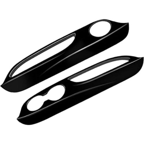 Car 3Rd Row Armrest Cup Frame Panel Armrest Panel Trim Cover Cup Armrest Cover Panel for Toyota ALPHARD