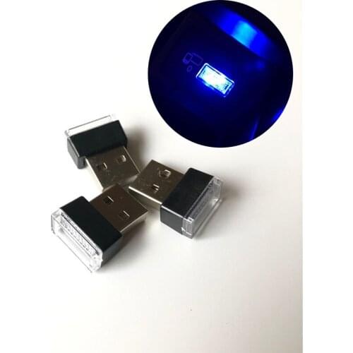 Car USB LED Atmosphere Lights for DAIHATSU Kopen Copen DN Trec Compagno Pro U-Space D-base PICO Terios Sirion Yrv Charade Mira