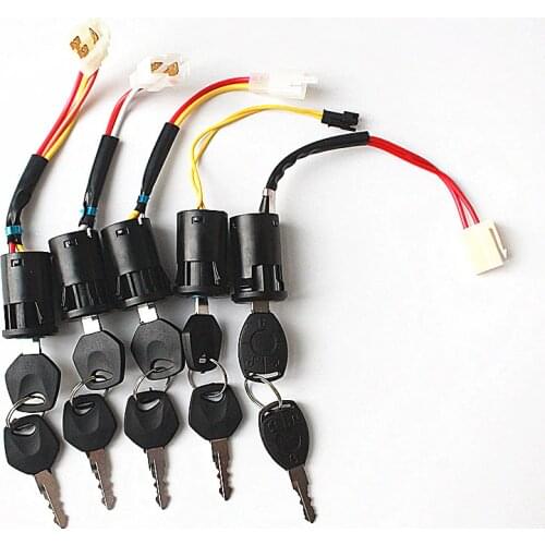 ChildrenS Electric Car Power Key Switch ,KidS Motorcycle Toy Car Start Key Switch