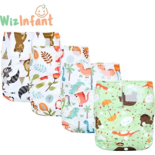 Happy Flute Hook&Loop OS Pocket Cloth Diaper,with two pockets,waterproof and breathable,for 5-15 kg baby