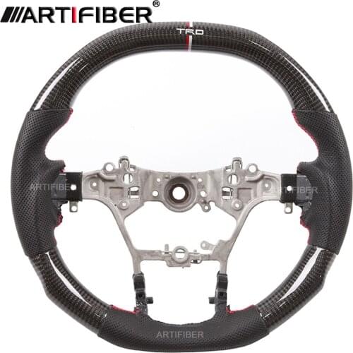 Race display 100% Real Carbon Fiber Steering Wheel for TOYOTA Hilux Revo