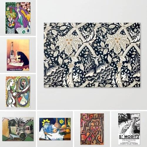 HD Prints Home Decor Absinthe Bourgeois Canvas Poster Black Cat Painting Wall Art Modular Picture No Framework For Living Room