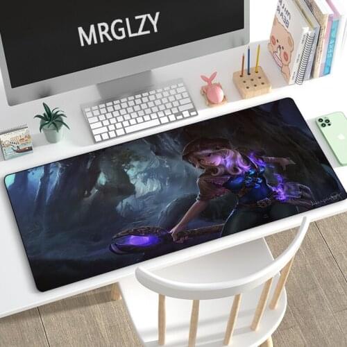 Hot Sale 400X900MM XXL Mouse Pad Large Mousepads Gaming Accessoroes Laptop Gamer League of Legends Waterproof Keyboard Desk Mat