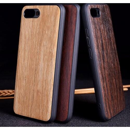 Simulation Wood grain case for Huawei Honor 10 Lite P Smart 2019 with Pastoral design,with TPU+PC 2in1 material