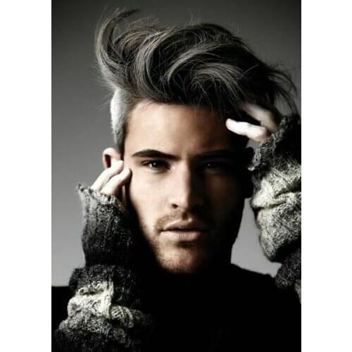 BEST MEN HAIR SALON PICTURE Art Silk Poster Print 24x36inch