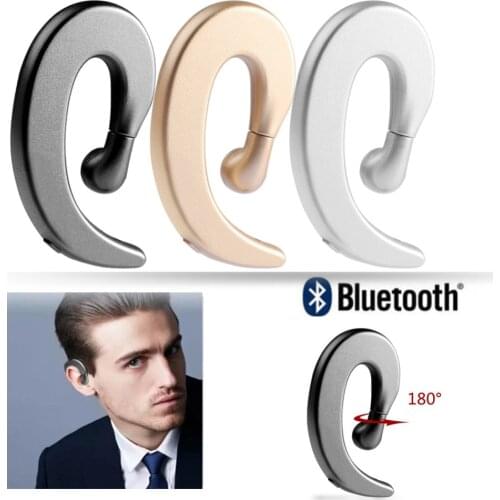 Bone Conduction Earphones Wireless Headphones Bluetooth Handsfree Earhook With Mic Earbuds Sports Headset for Xiaomi For iPhone