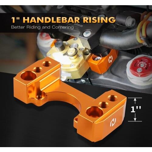 NiceCNC For KTM 790 Adventure 890 Adventure 790/890 adv 2019-2022 2020 2021 Motorcycle Steering Damper Mount Handlebar Riser Kit