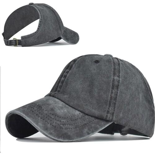 Newest Curly Hair Backless Ponytail Cap for Women Natural Hair Afro Hair Messy Bun Ponytail Baseball Cap Hat Adjustable