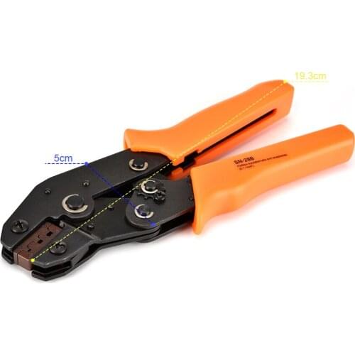 Crimping Plier SN-28B Ratchet Pin Connectors 0.1-1.0mm² Set for 2.54mm 3.96mm KF2510 Connector