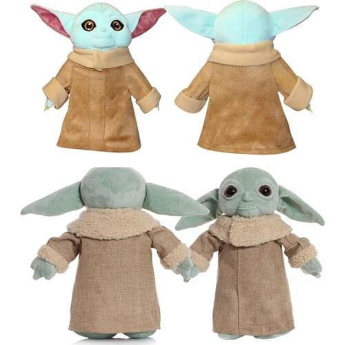 Star Wars Baby Yoda Plush Mandalorian Lovely Doll Anime Plushie PP Cotton Stuffed Toys Christmas Gift