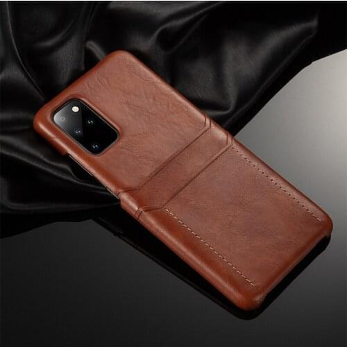 Luxury High Quality Shockproof Credit Card Pocket PU Leather Mobile Phone Case For Samsung S20 Plus Ultra S10 Cover Fundas Cpque