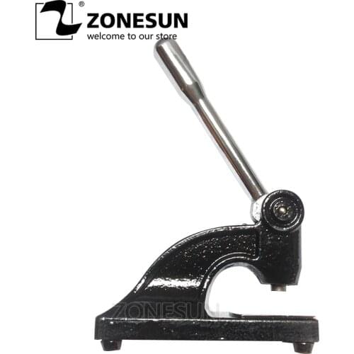 ZONESUN BS45 Manual Desktop Initial Paper Envelope Embossing Convex Machine Personalized Brand Name Emboss For Gift Invitation