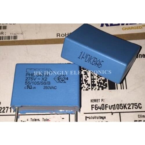 20PCS PHE840M X2 1.0UF 105K 275V P=27.5MM Film Capacitor