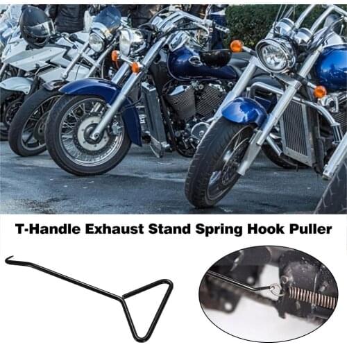 2021 Motorcycle Spring Hook Stainless Steel Exhaust Stand Puller Tool Motocross Dirt Bike Scooters Accessories Stainless Steel