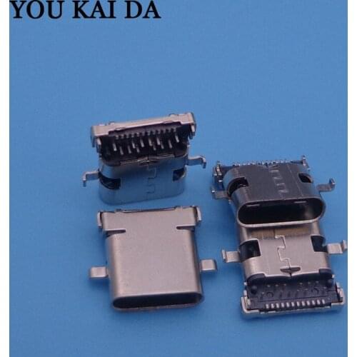 5pcs High speed data interface micro 3.1 usb DIY Type-C USB 3.1 Type C mother Socket Connector Charge Dock port Plug