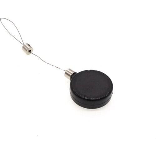 50pcs/lot Jewelry anti-theft cable box ring plate anti-theft buckle retractable anti-theft protection box