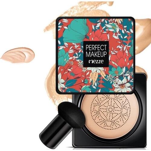 BB Air Cushion Base Makeup Foundation Mushroom Head CC Cream Concealer Waterproof Long Lasting Moisturizing Brighten Hot