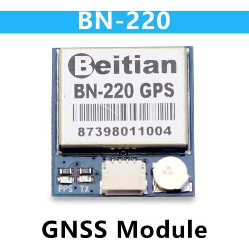 BEITIAN 3.6V-5.0V TTL level GNSS module GPS GLONASS Dual GPS module built in FLASH BN-220