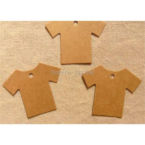 Free shipping in stock blank tag 350gsm craft paper6.5x5.5cm 400 pcs a lot gift tag/paper card hang label/cute shape tag