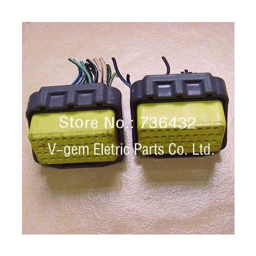 Fast Free shipping! Excavator Computer board socket apply to CAT 312B 320B excavator controller plug/cat Excavator parts