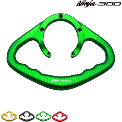 CNC motorcycle accessories for passengers hand grips tank grip bar armrest handles for KAWASAKI NINJA300 2010-2019