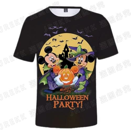Disney Mortimer Mickey Mouse Cartoon Anime Clothes For Boy Girl Kids Short Sleeve T Shirt Men Summer 3D Printed Women Tee Shirts