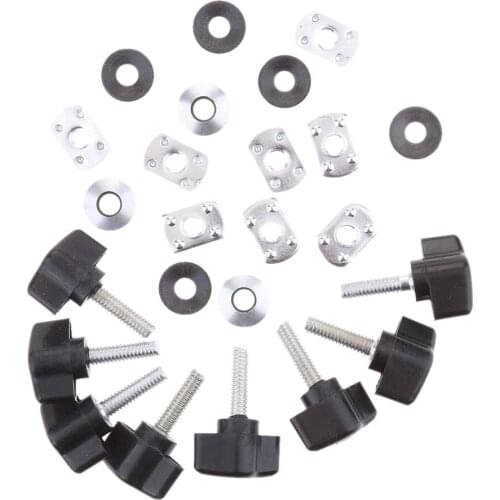 Set of 8 Hard Top Quick Removal Change Kits for Jeep Wrangler YJ TJ JK 1987-2017