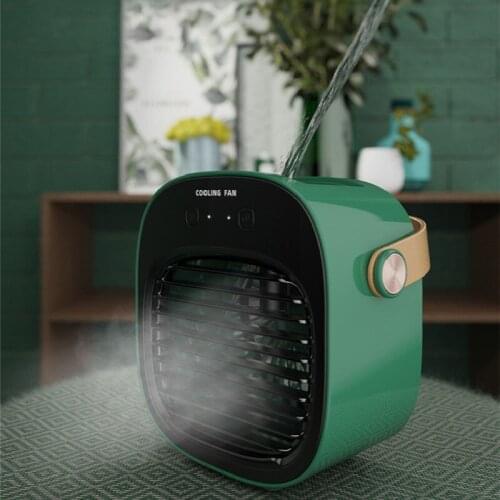 Desktop Spray Fan Portable USB Air Cooler Creative Gift Mini Household New Humidifier