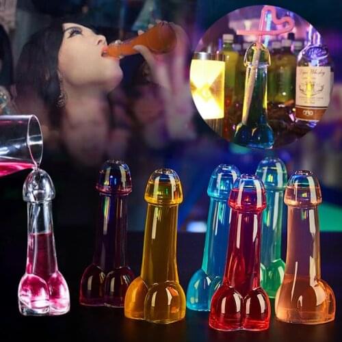Funny Creative Wine Glass Cup Beer Juice Martini Cocktail Glass Bar Nightclub Dedicated Cups Gift for Bar Decoration