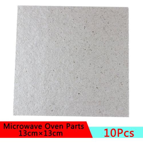 10Pcs/Lot High Quality Microwave Oven Repairing Part 13 x 12cm Mica Plates Sheets For Galanz etc Microwave