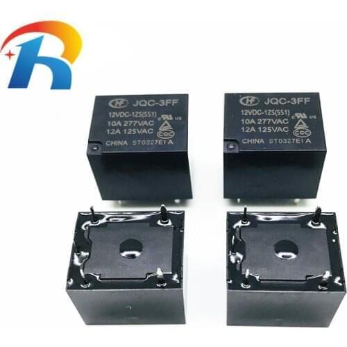 100% NEW Hongfa relay JQC-3FF-012-1ZS 5PIN set of conversion JQC-3FF-12VDC-1ZS T73 JQC-3FF