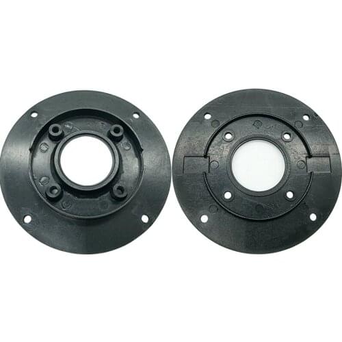 4Inch Tweeter Speaker Cover Panel Decorative Circle Speaker Fixed Plate 104mm Diameter 52mm Hole Indent & Whole Flat Panel 2PCS