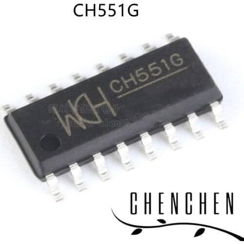 5pcs/lot CH551G SOP-16 100% New original