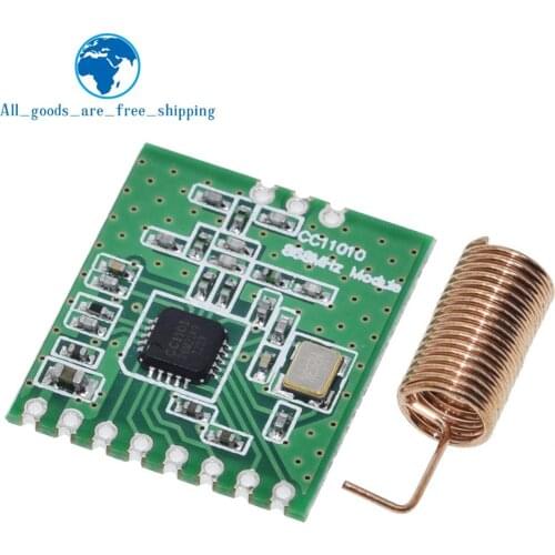 CC1101 Wireless Module Long Distance Transmission Antenna 868MHZ SPI Interface Low Power M115 For FSK GFSK ASK OOK MSK 64-byte