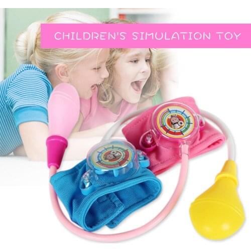 Childrens Simulation Family Doctor Toy Play House Cosplay Nurse Doll Blood Pressure Playset Interest Training Sensory Toys