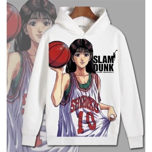 SHOHOKU Hanamichi Sakuragi Haruko Akagi 3D Print Harajuku Fleece Sweatshirt Hoodies Pullover Top Streetwear Costume Hoodie