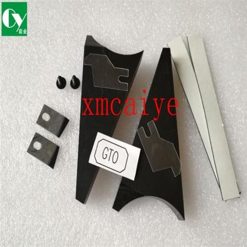 GTO52 fountain spare parts gto ink duct end blocks for offset printing machine Black