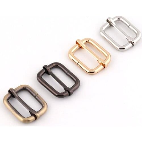 10pcs Metal Adjuster Slide Buckle Strap Adjuster Strap Slider Purse Ring Slide Buckle Strap Buckle Purse Hardware(25mm)