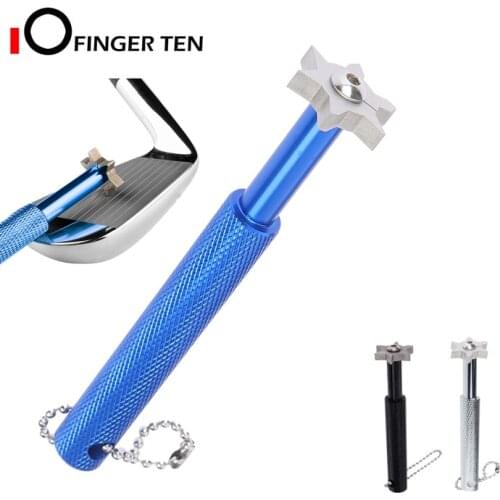 New Upgrade 6 Heads Golf Club Groove Sharpener Cleaning Tools for All Iron Sets Wedge Clubs Bag Accessories