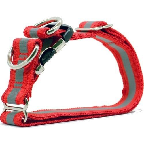 Petviya Reflektörlü/reflectivity Dog Neck Collar Red