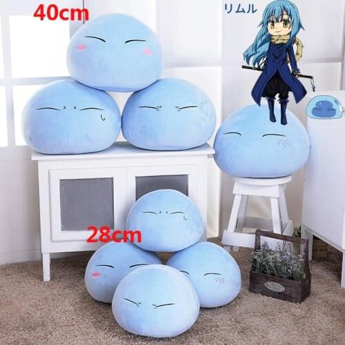 Anime That Time I Got Reincarnated As A Slime Cosplay Props Plush Doll Kawaii Pillow Tensei Shitara Toys Rimuru Tempest 4/style
