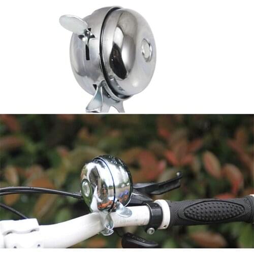 Bicycle Bell Sound Resounding Hand Dial Style High Decibel Safety Bicycle Retro Vintage Antique Bike Bell Horn Cycling Equipment