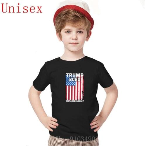 Trump 2020 Keep america great Shirt Trump Funny Casual Children T-Shirt Unisex kids Tshirts 2020 Tee girls t shirts boys shorts