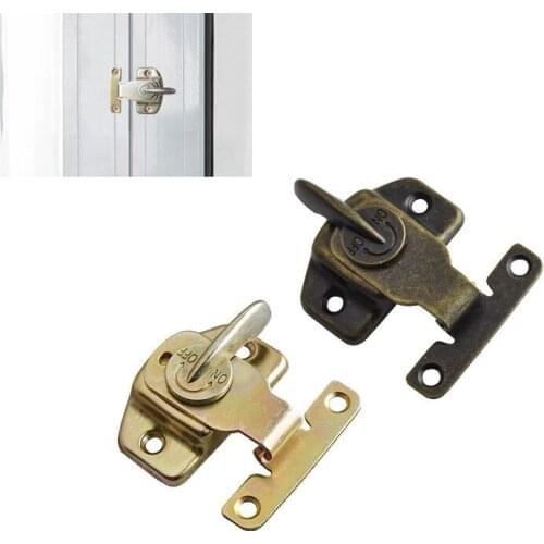 Security door toggle latch child safety sliding window lock Hasp Dining table Furniture Connection Buckle fastener Hardware