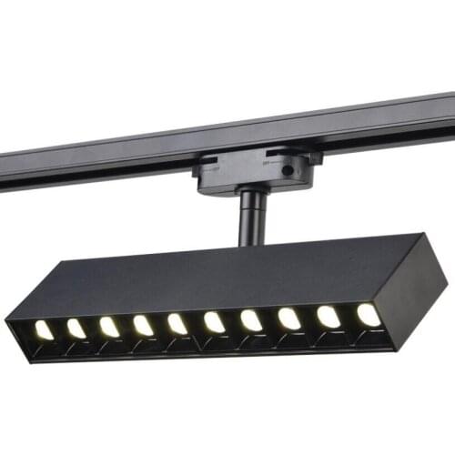 1pcs 20W square LED Track Light LED Spot light LED Ceiling Lamp white body /black body AC110-240V