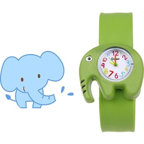 1 Pcs Children Kids Wrist Quartz Watch Silicone Strap Cute Cartoon Style Fashion Birthday Gift NIN668
