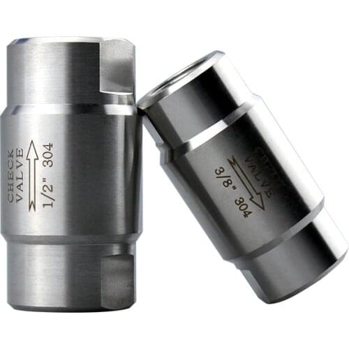 304 Stainless Steel High Pressure Check Valve 4 Points Steam High Temperature Check Valve Water Pipe Water Pump Gas-liquid Check